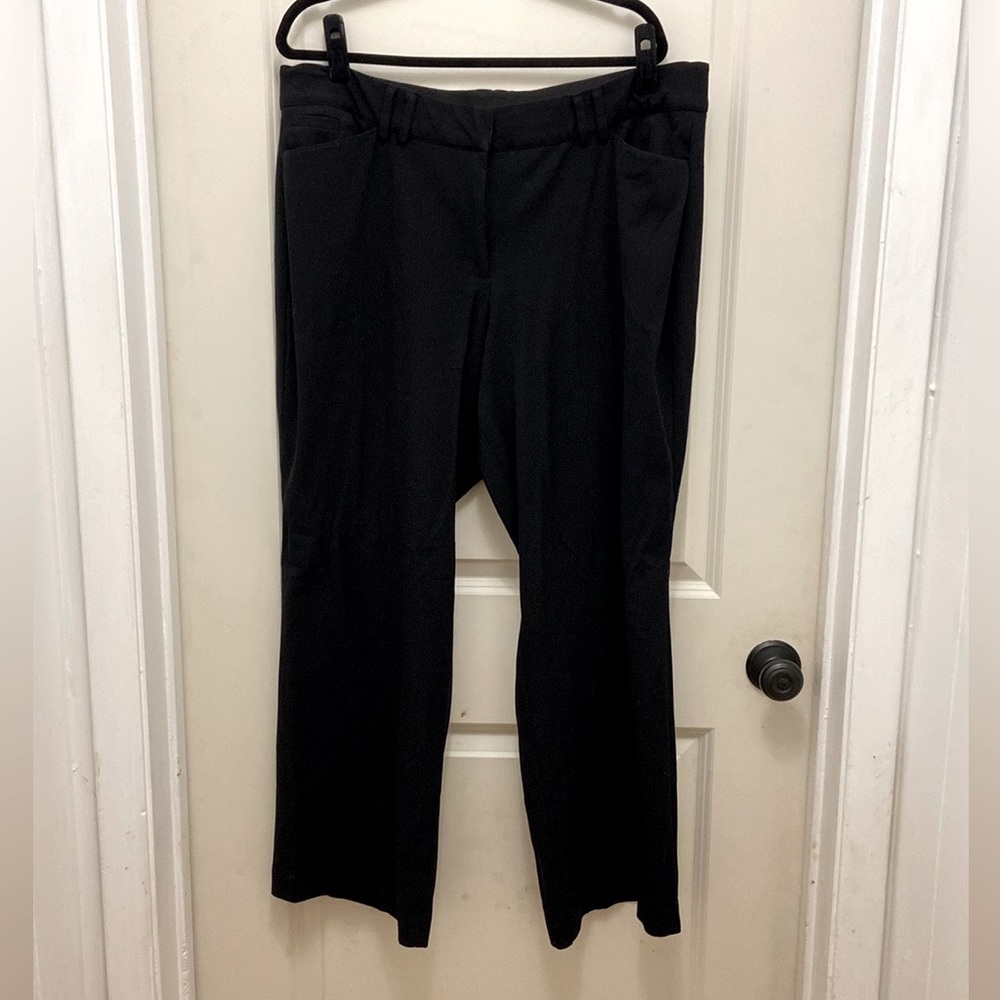 Lane Bryant Size 20 Black Pant